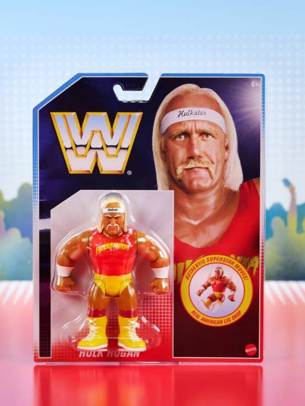 WWE Hasbro Hulk Hogan Action Figure 🔥 NEW 🏆 WWF Wrestling Retro